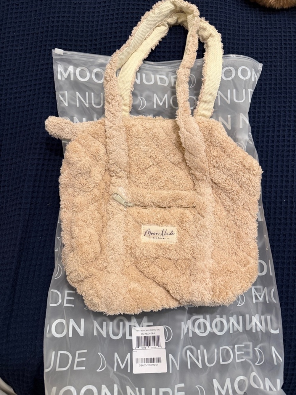Moon Nude teddy mini duffel bag